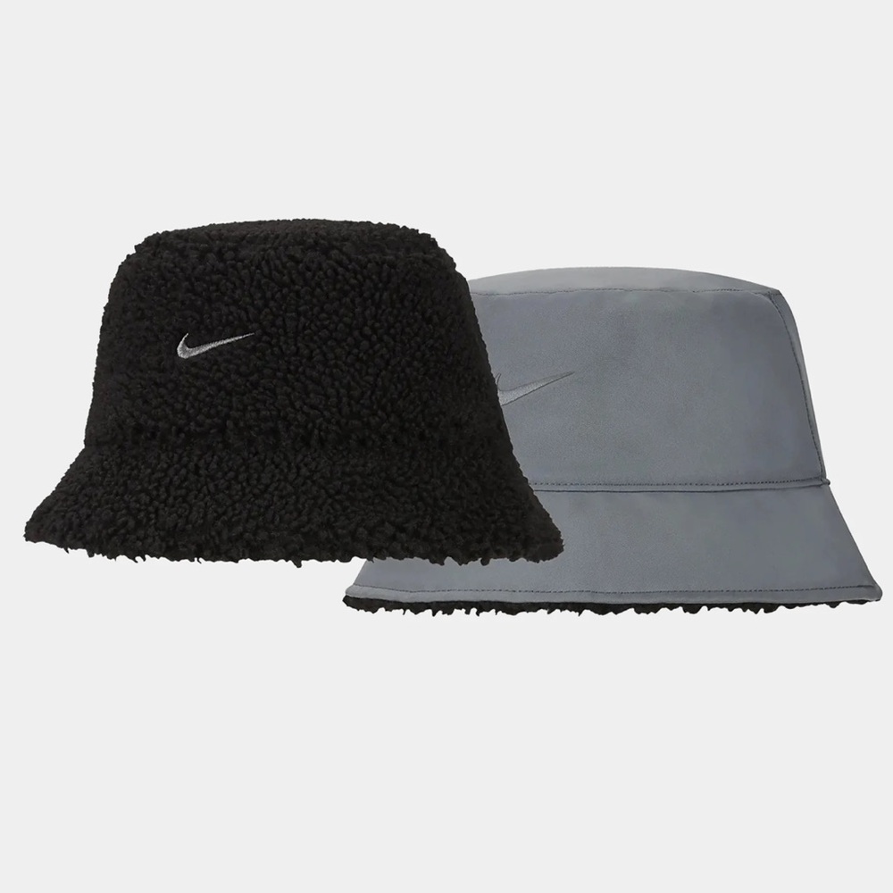 Nike Dual-Sided Black and Gray Bucket Hat - Picture 2 of 6